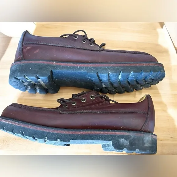 ⭐️ FILSON Uplander Lace Up Oxford Dress Work Shoes Size 8 D Brown Leather