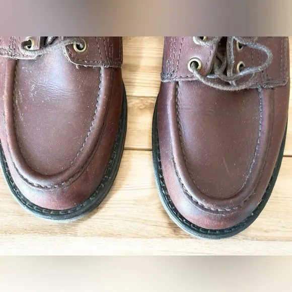 ⭐️ FILSON Uplander Lace Up Oxford Dress Work Shoes Size 8 D Brown Leather