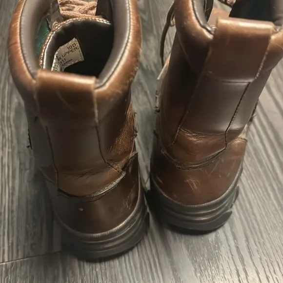 🍍 Polo Hayward Dark Brown Smooth Pull Up Boots🍍sz 10🍍I-2