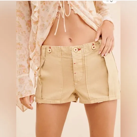 1448. FREE PEOPLE All Yours Micro Shorts Sz 8 NWOT $98