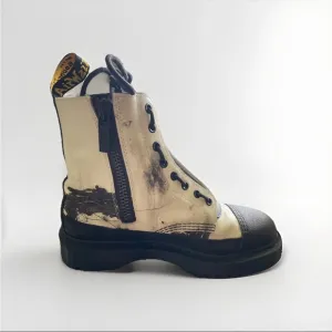 1460 NINE INCHNAILS LEATHER LACE UP BOOTS