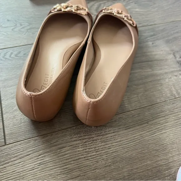 27 Edit by Naturalizer Katalie Chain Detail Pointy Toe Flats