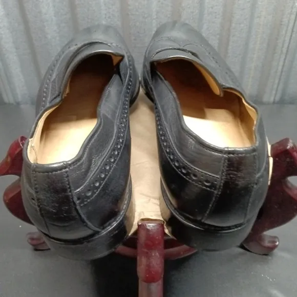 3DM Lifestyle Men Wingtip Oxford Loafers Shoes Black