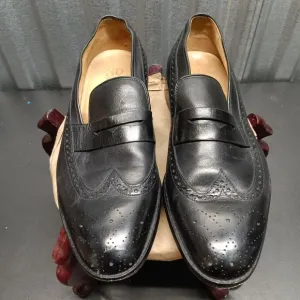 3DM Lifestyle Men Wingtip Oxford Loafers Shoes Black
