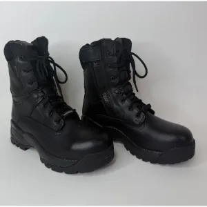 5.11 Boots Women's 7 ATAC 8&quot; Shield Waterproof Tactical Side Zip Black