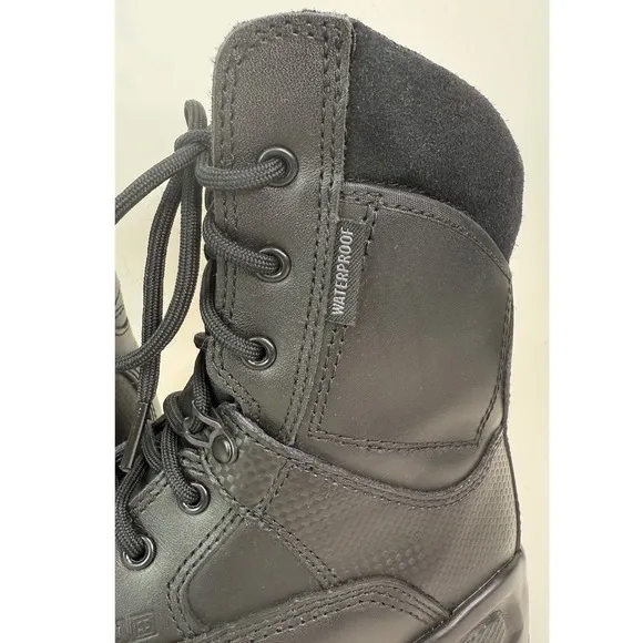 5.11 Boots Women's 7 ATAC 8&quot; Shield Waterproof Tactical Side Zip Black