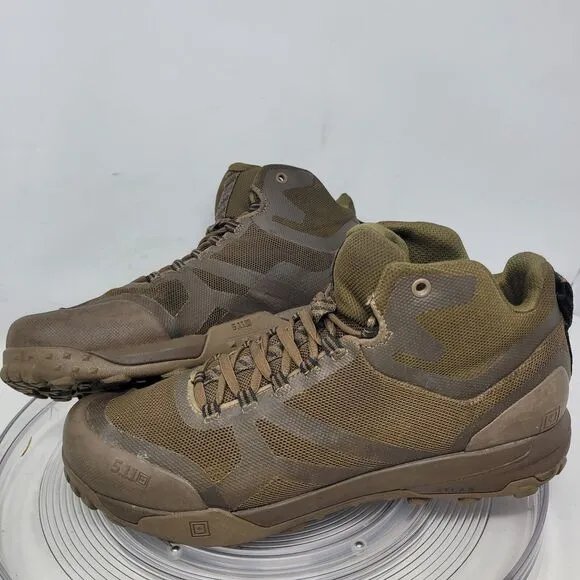 5.11 Tactical A/T All-Terrain Ankle Boots, Mens 12, Slip-Resistant, ATLAS 12430