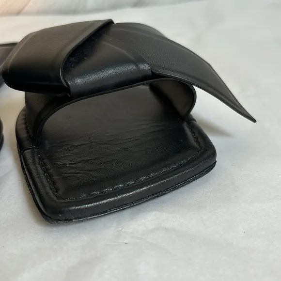 Acne Studios black slide sandals 36