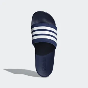 ADIDAS ADILETTE AQUA SLIDES - NAVY/WHITE