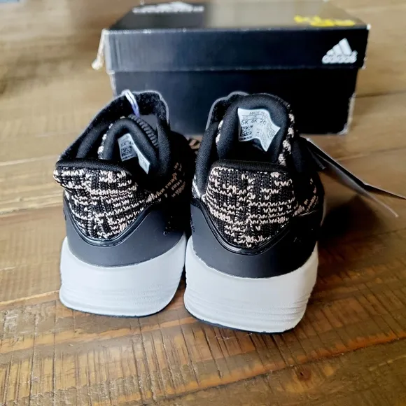Adidas Baby Black Rapidarun Knit I Sneaker Toddler Shoe 5K