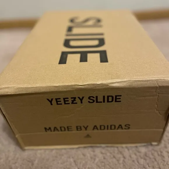 adidas Black Yeezy Slide Sandals