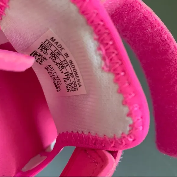 Adidas Captain Toey Terrex Girls Geometric Water Hiking Outdoor Shoe Pink 10