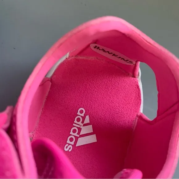 Adidas Captain Toey Terrex Girls Geometric Water Hiking Outdoor Shoe Pink 10