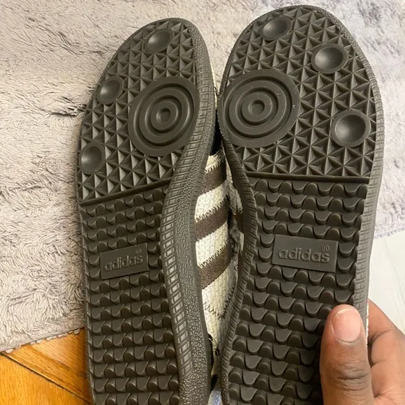 Adidas cow print sambas