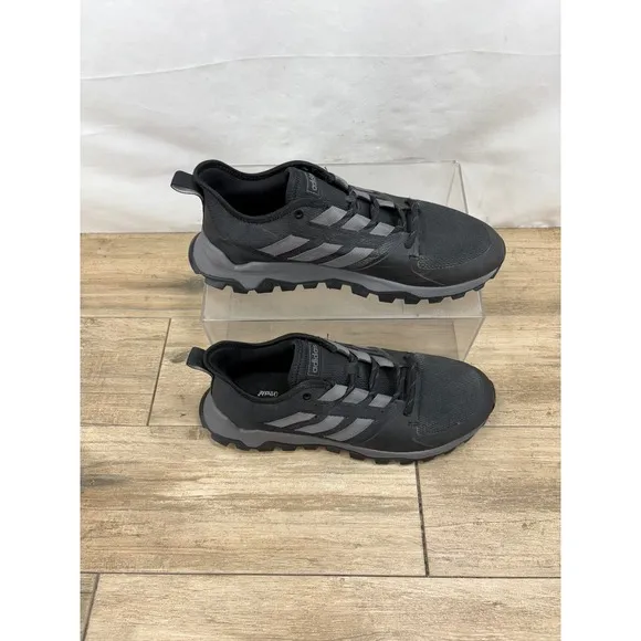 Adidas Kanadia Trail Hiking Athletic Outdoor Sneakers Black Men's 10.5