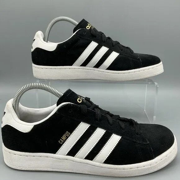 Adidas Men’s Campus 00s Sneakers Black/White Size 7