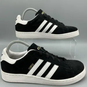 Adidas Men’s Campus 00s Sneakers Black/White Size 7