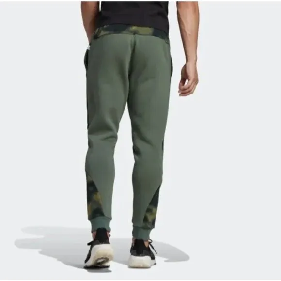 adidas Pants  Joggers Men's Sportswear Polar Fleece‎ Nature Print HS3256 size M