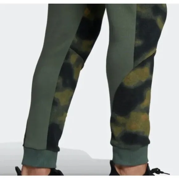 adidas Pants  Joggers Men's Sportswear Polar Fleece‎ Nature Print HS3256 size M