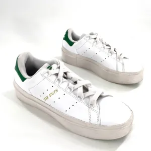 Adidas Stan Smith Bonega Platform Sneakers Womens Sz 7.5 White Green Tennis