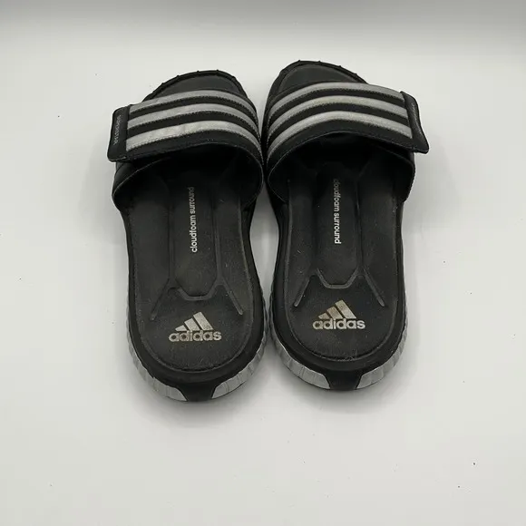 Adidas Superstar 3g Fitfoam  Slides Sandals Cloudfoam Men's Size US 9