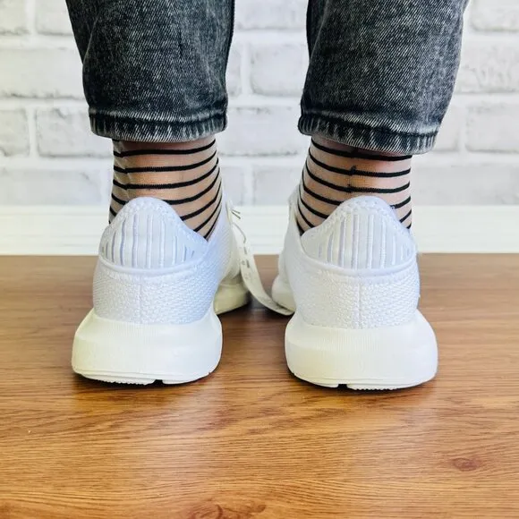 ❤️❤️Adidas Swift Run X J Junior Shoes Sz 4.5 Running Shoes White FY2149 Sneakers