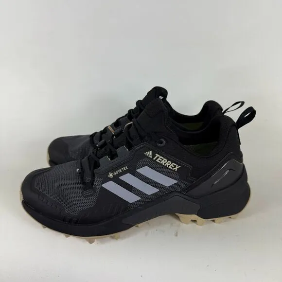 Adidas Terrex Swift R3 Sneakers Women's 8.5 Black Low Top Hiking Athletic Shoes