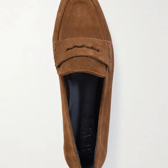 AEYDE Alfie suede loafers | Brown size 6.5 (only worn once!)