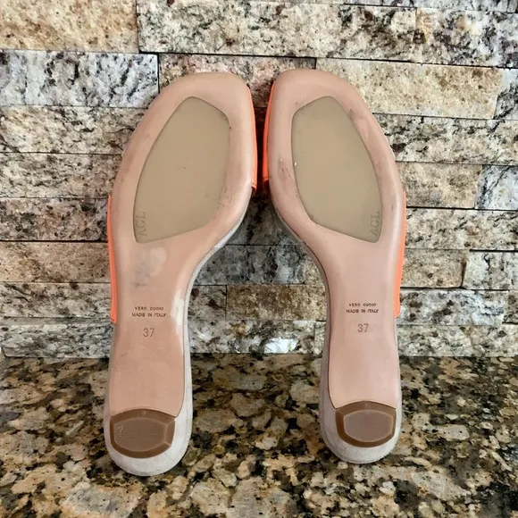 AGL suede leather slide sandals