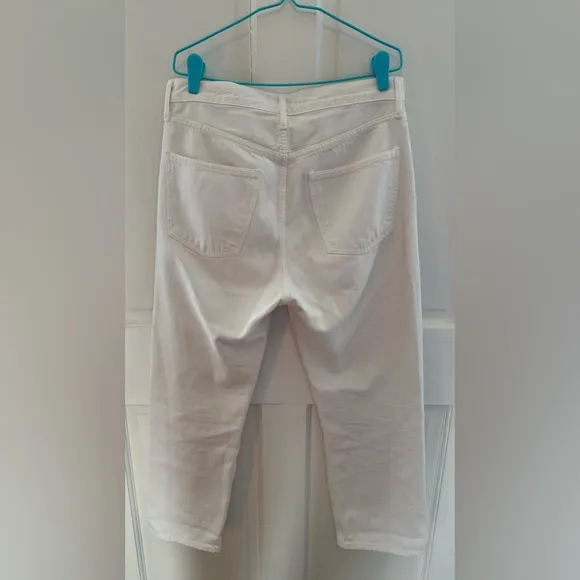 Agolde 90's Crop Mid Rise Straight Jeans