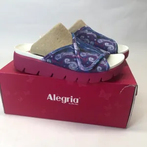 Alegria by PG Lite Airie Slides Comfort Sandals Such A Monet Multi Size 37