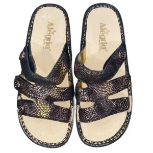 Alegria Venice Bronze Mosaic Slip on leather sandals comfort shoes women’s  37