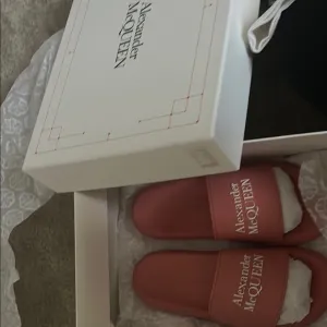Alexander McQueen Pink Slides