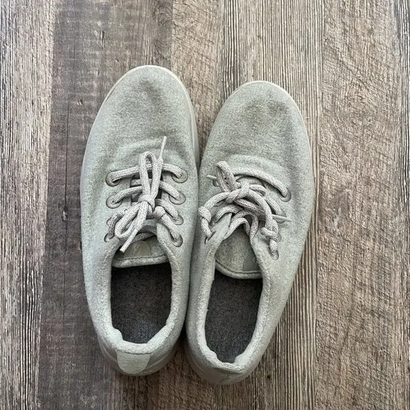 Allbirds Mint Green Wool Runners Size 7
