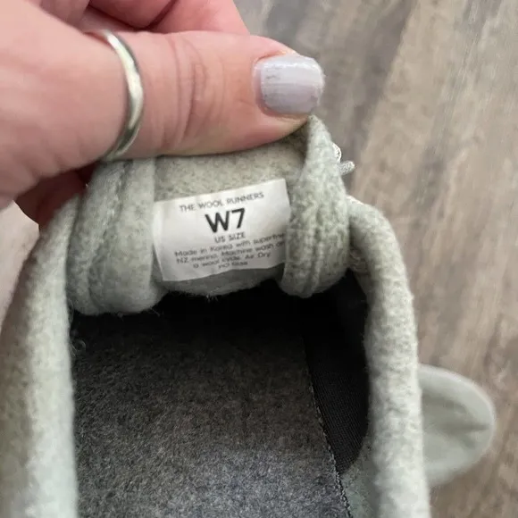 Allbirds Mint Green Wool Runners Size 7