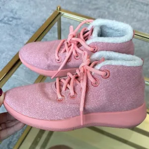 Allbirds Shoes Sneakers Women's Wool Runner-up Mizzle Fluffs Calm Coral