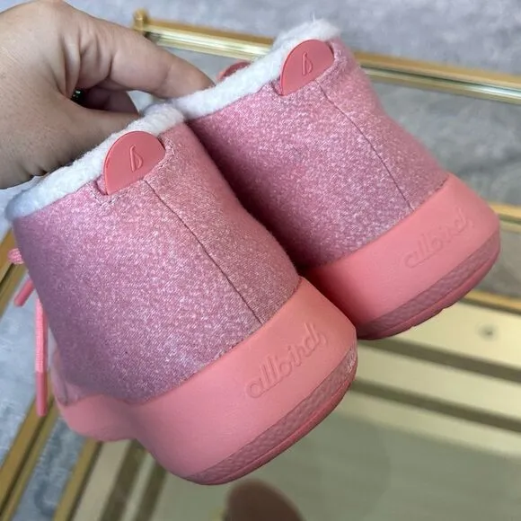 Allbirds Shoes Sneakers Women's Wool Runner-up Mizzle Fluffs Calm Coral