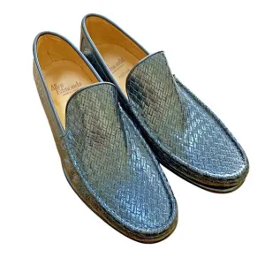 Allen Edmonds &quot;Positano&quot; Loafers Handmade In Italy Mens 10B Black Leather Shoes