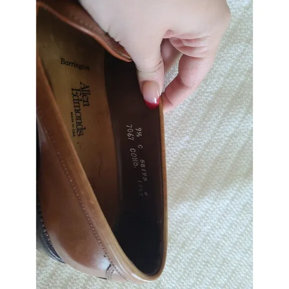 Allen Edmonds Barrington Leather Loafers