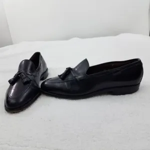 Allen‎ Edmonds Grayson 9.5 D Blue Tassel Loafers Wo