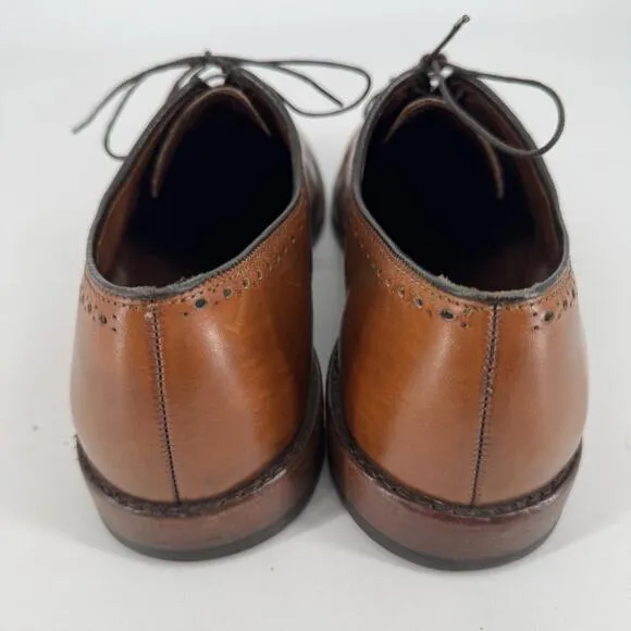 Allen Edmonds shoes 11.5 brown leather fairfax loafers office career dress work