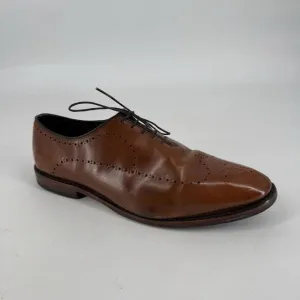 Allen Edmonds shoes 11.5 brown leather fairfax loafers office career dress work