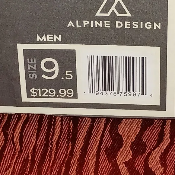ALPINE KAMIK EZRA VIBRAM Lace-Up Gray Boots Man's Sz 9.5