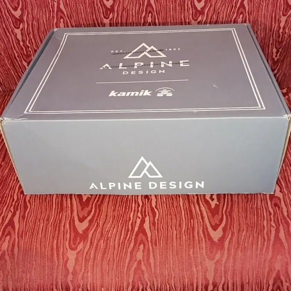 ALPINE KAMIK EZRA VIBRAM Lace-Up Gray Boots Man's Sz 9.5