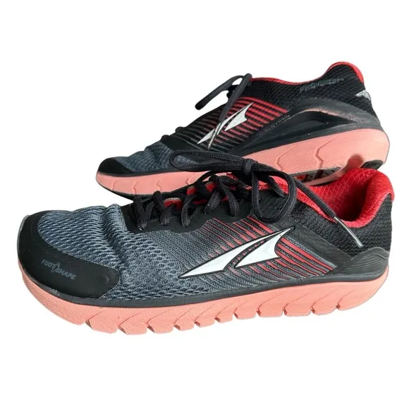 Altra Sneakers Shoes Black Orange Pink Guiderail Provision Active Athleisure 9