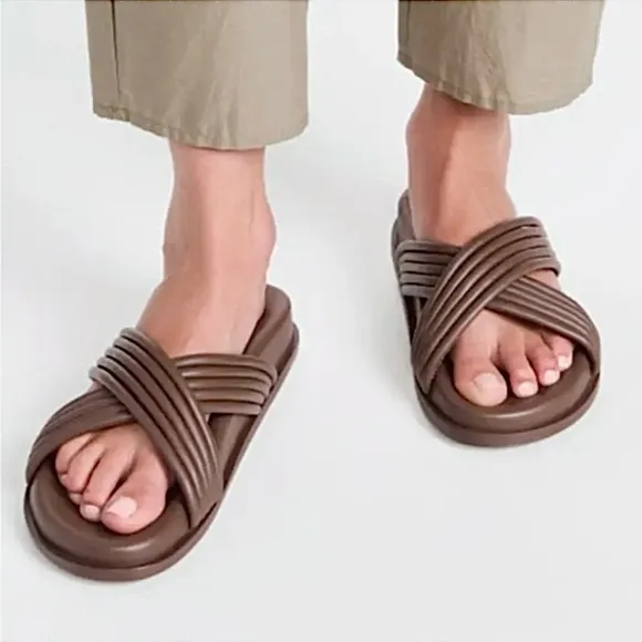 Anine Bing Ipanema Sandals Slip On Slides