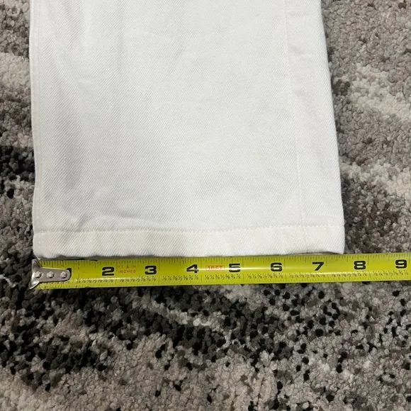 APC L'ETIQUETTE Le Jean 33x32 white denim jeans straight relaxed