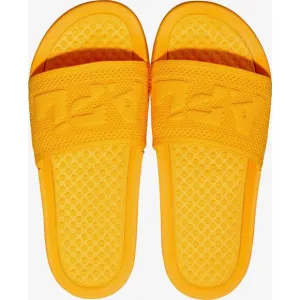 APL: Athletic Propulsion Labs Women's Big Logo TechLoom Slides in Mango Sz 8 NEW