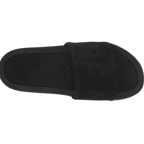 APL Big Logo Techloom Slide Sip On Sandals Black Women's Size 9