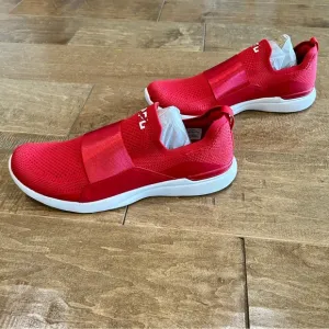 APL Men’s TechLoom Bliss Shoes Red White Size 11 Brand New